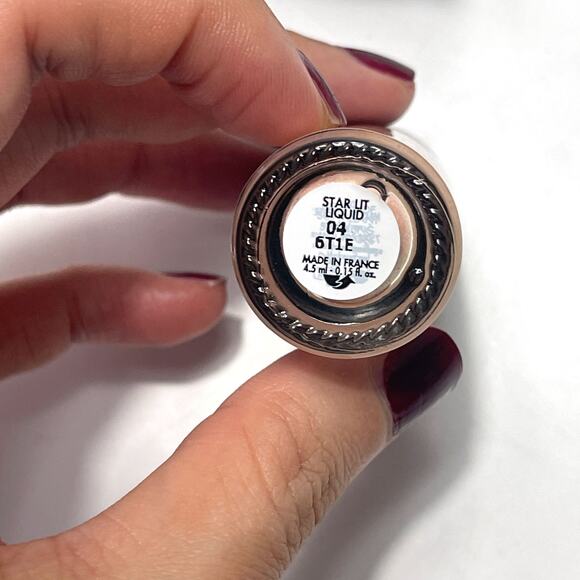 MAKE UP FOR EVER New Star Lit Liquid Illuminating Gel in Gold Peach - Picture 3 of 7